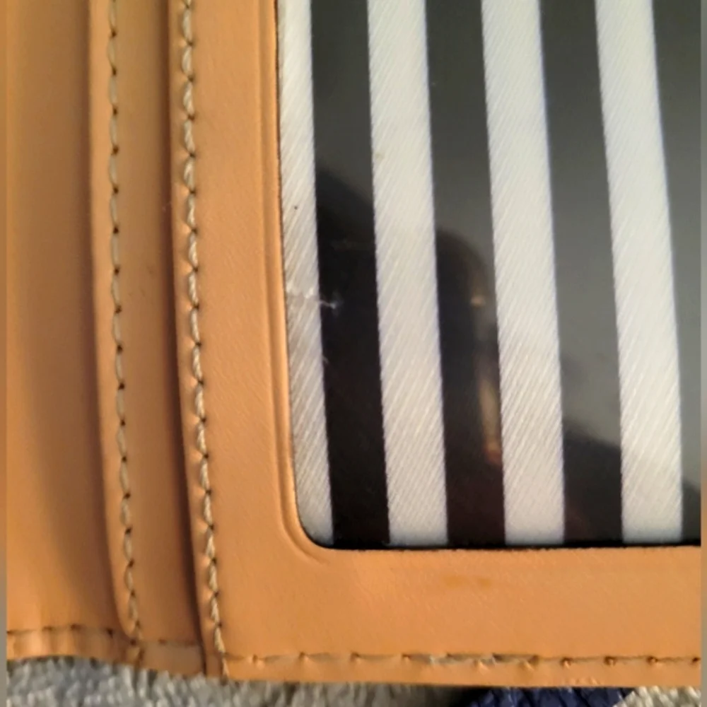 Kate Spade Madison Large Slim Bi-fold Wallet/ Saffiano Leather/ Cobalt Blue